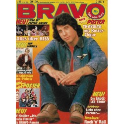 BRAVO Nr.45 / 31 Oktober 1979 - Travolta mit Kotter-Clique