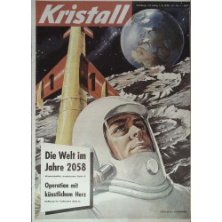 Kristall Nr. 1 / 1958 - Die Welt im Jahre 2058