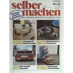 Selber machen Nr. 52 - Jahrgang 1976 - Wohnen, Garten, Auto, Werken