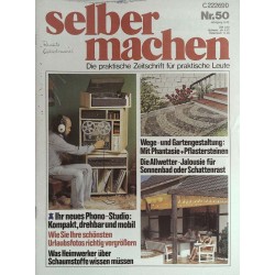 Selber machen Nr. 50 - Jahrgang 1976 - Phono Studio