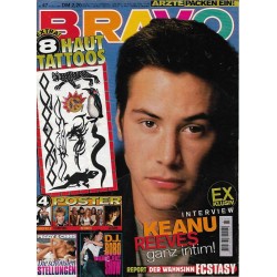 BRAVO Nr.47 / 17 November 1994 - Keanu Reeves ganz intim!