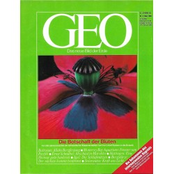 Geo Nr. 3 / März 1988 - Die Botschaft der Blüten