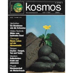 KOSMOS Heft 7 Juli 1981 - Neues Leben auf der Abraumhalde