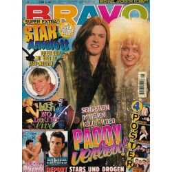 BRAVO Nr.8 / 13 Februar 1997 - Paddy verliebt!