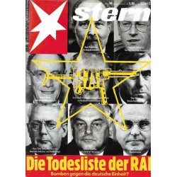 stern Heft Nr.39 / 20 September 1990 - Die Todeliste der RAF