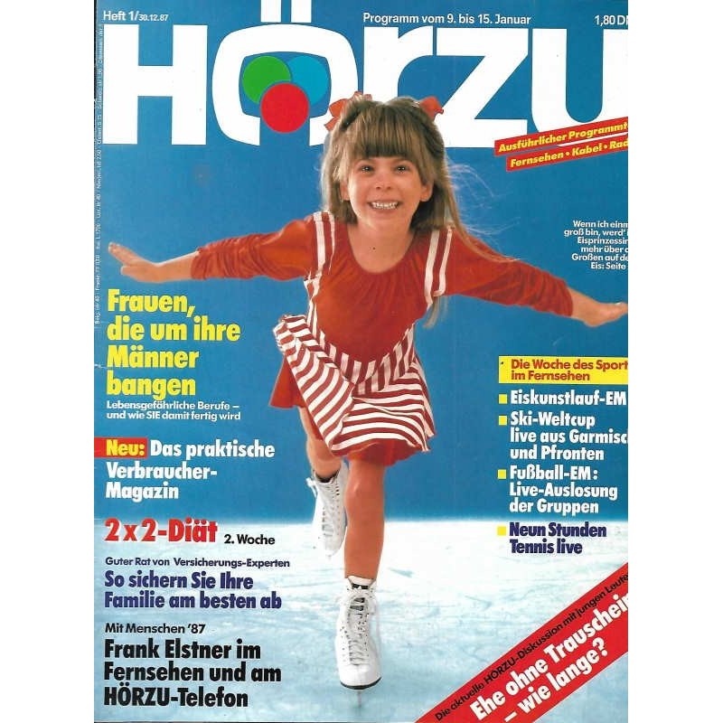 HÖRZU 1 / 9 bis 15 Januar 1987 - Die Woche des Sports