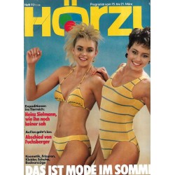 HÖRZU 11 / 15 bis 21 März 1986 - Mode im Sommer