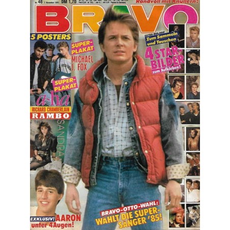 BRAVO Nr.46 / 7 November 1985 - Michael J. Fox