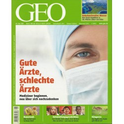 Geo Nr. 5 / Mai 2009 - Gute Ärzte, schlechte Ärzte