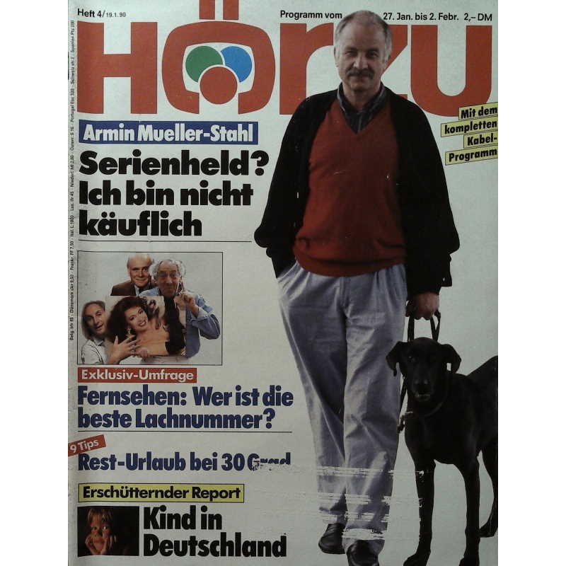 HÖRZU 4 / 27 Januar bis 2 Februar 1990 - Armin Mueller-Stahl