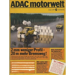 ADAC Motorwelt  Juni 1977 -...