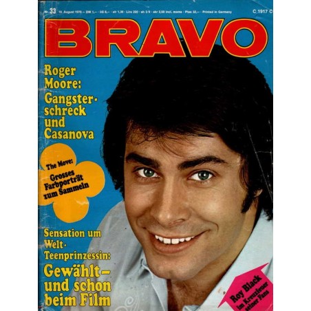 BRAVO Nr.33 / 10 August 1970 - Roy Black im Kreuzfeuer