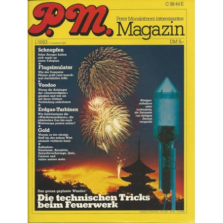 P.M. Ausgabe Januar 1/1983 - Tricks beim Feuerwerk