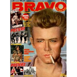 BRAVO Nr.31 / 24 Juli 1980 - Gigant James Dean