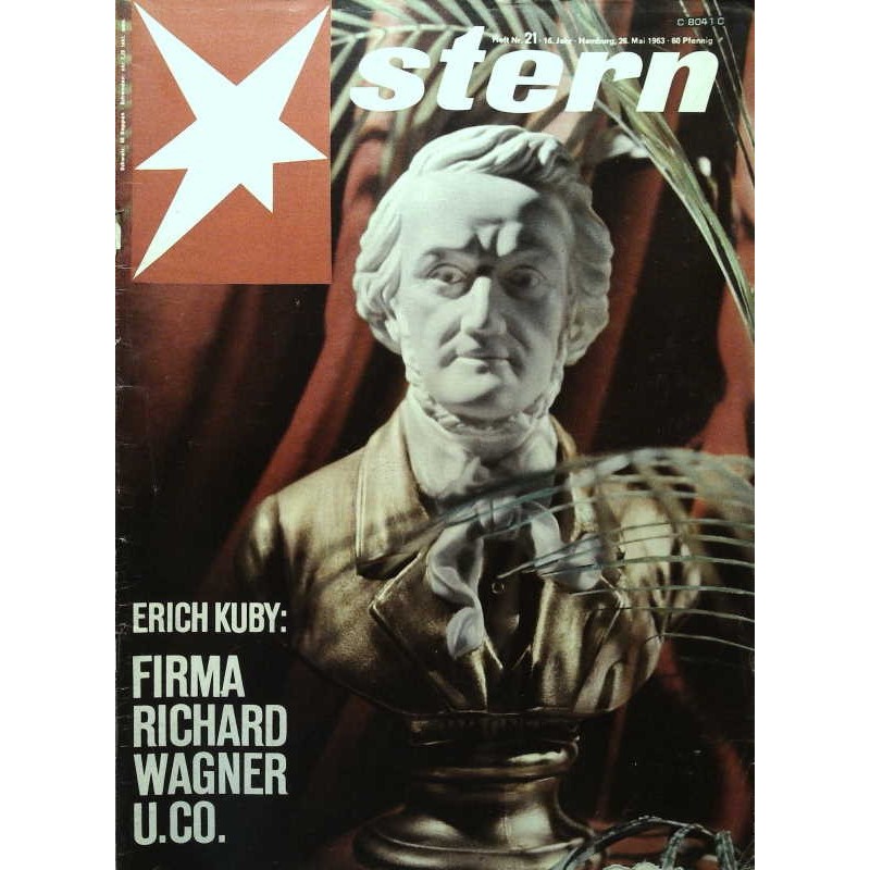 stern Heft Nr.21 / 26 Mai 1963 - Erich Kuby