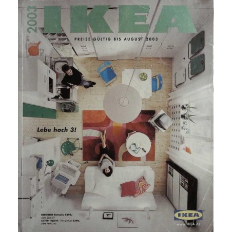 Ikea Katalog 2003 - Lebe hoch 3!