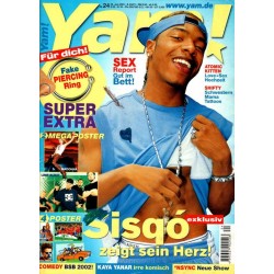 Yam! Nr.24 / 6 Juni 2001 - Sisqo exclusiv