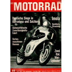 Das Motorrad Nr.11 / 20 Mai 1967 - Deutsche Siege...