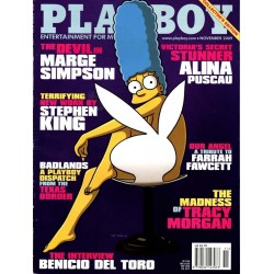 Playboy USA Nr.11 - November 2009 - Marge Simpson